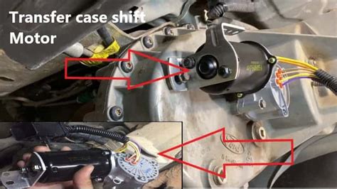 2013 f350 grease 4x4 electric transfer case shifter control box|transfer case shift motor wiring.